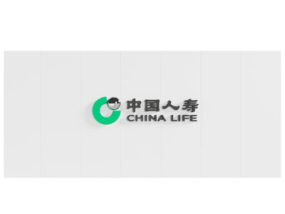现代中国人寿企业LOGO墙