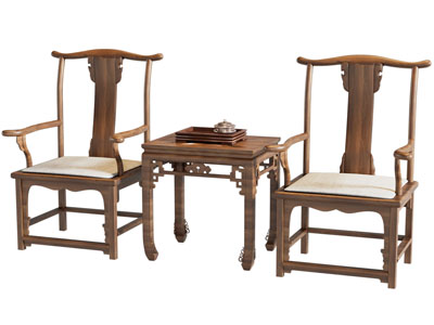 新中式中式休闲椅子 扶手椅子