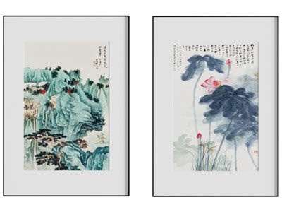 新中式装饰挂画