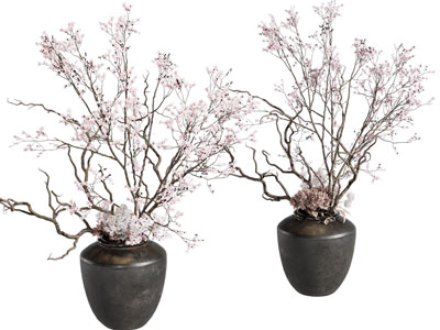 中古花瓶 中古风花瓶 花艺盆栽