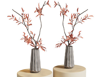 现代中古花艺 中古风花瓶花艺
