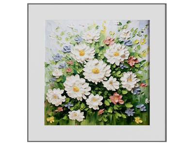 现代花卉装饰挂画