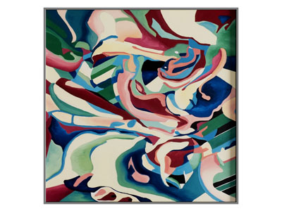 现代抽象挂画