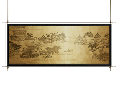 新中式复古高级挂画装饰画