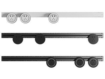 现代极简插座