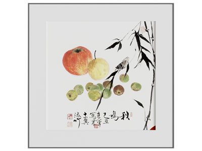 新中式装饰画 油画