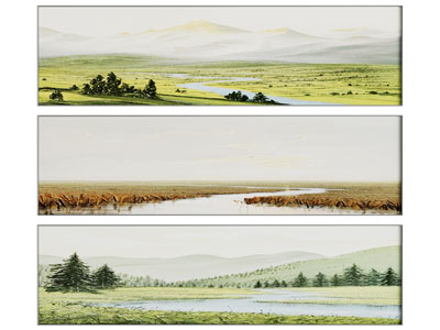 侘寂画 风景画 装饰画