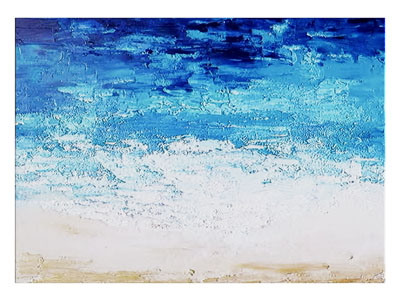 油画 肌理画 装饰画
