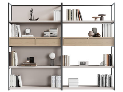 现代书柜