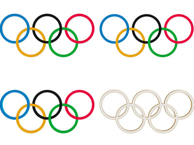 现代奥运五环