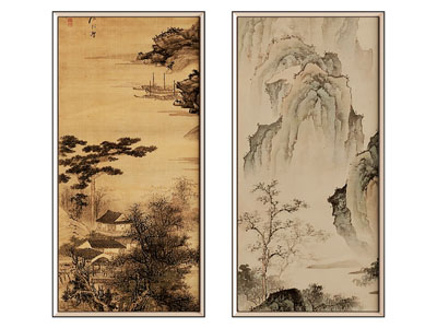 新中式挂画 山水装饰画