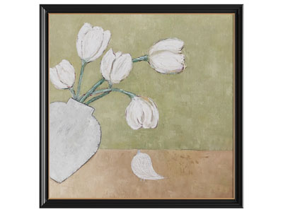 中古复古现代轻奢法式抽象装饰画