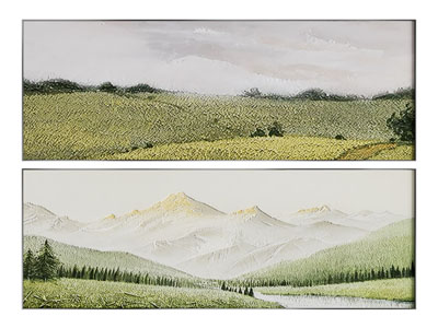 侘寂风抽象画 装饰画