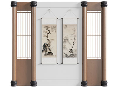 新中式装饰挂画 宋式美学书法字画