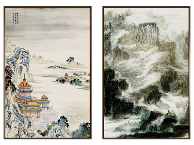 新中式水墨装饰画