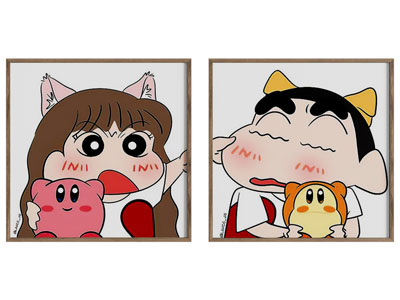 现代儿童装饰画组合