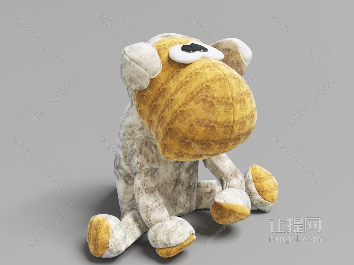 大嘴猴子儿童布偶玩具