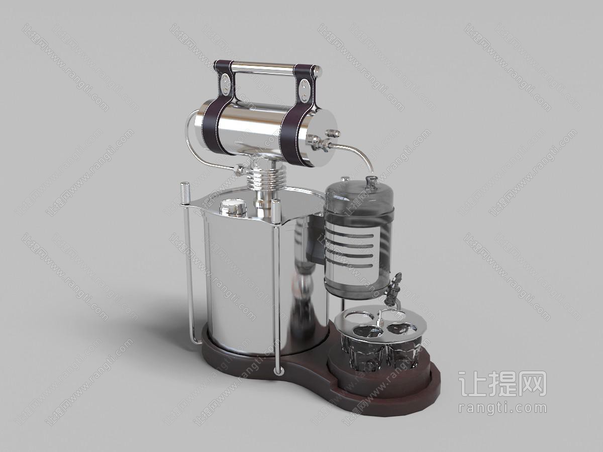 不锈钢虹吸式咖啡壶