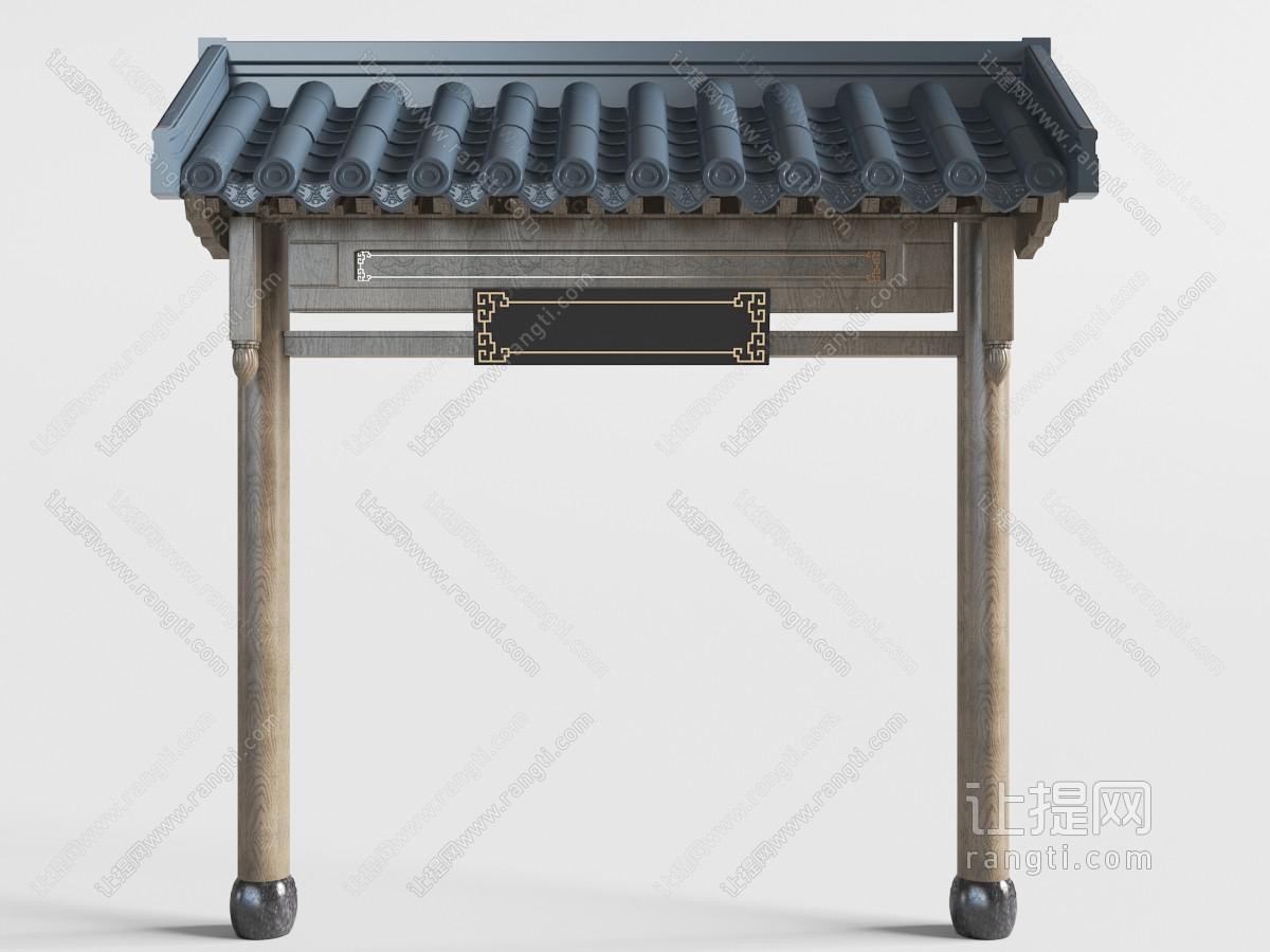 中式建筑门头