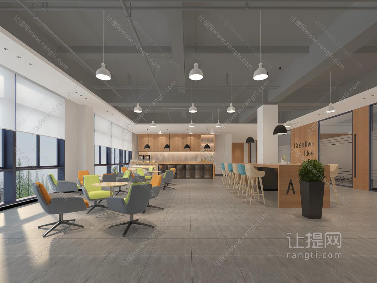 工业风奶茶店饮品店