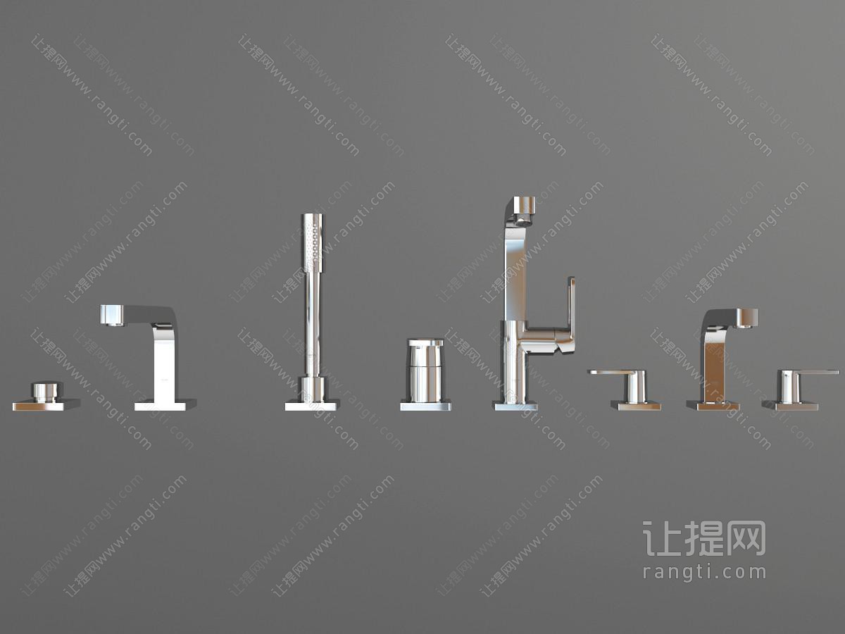 现代不锈钢水龙头