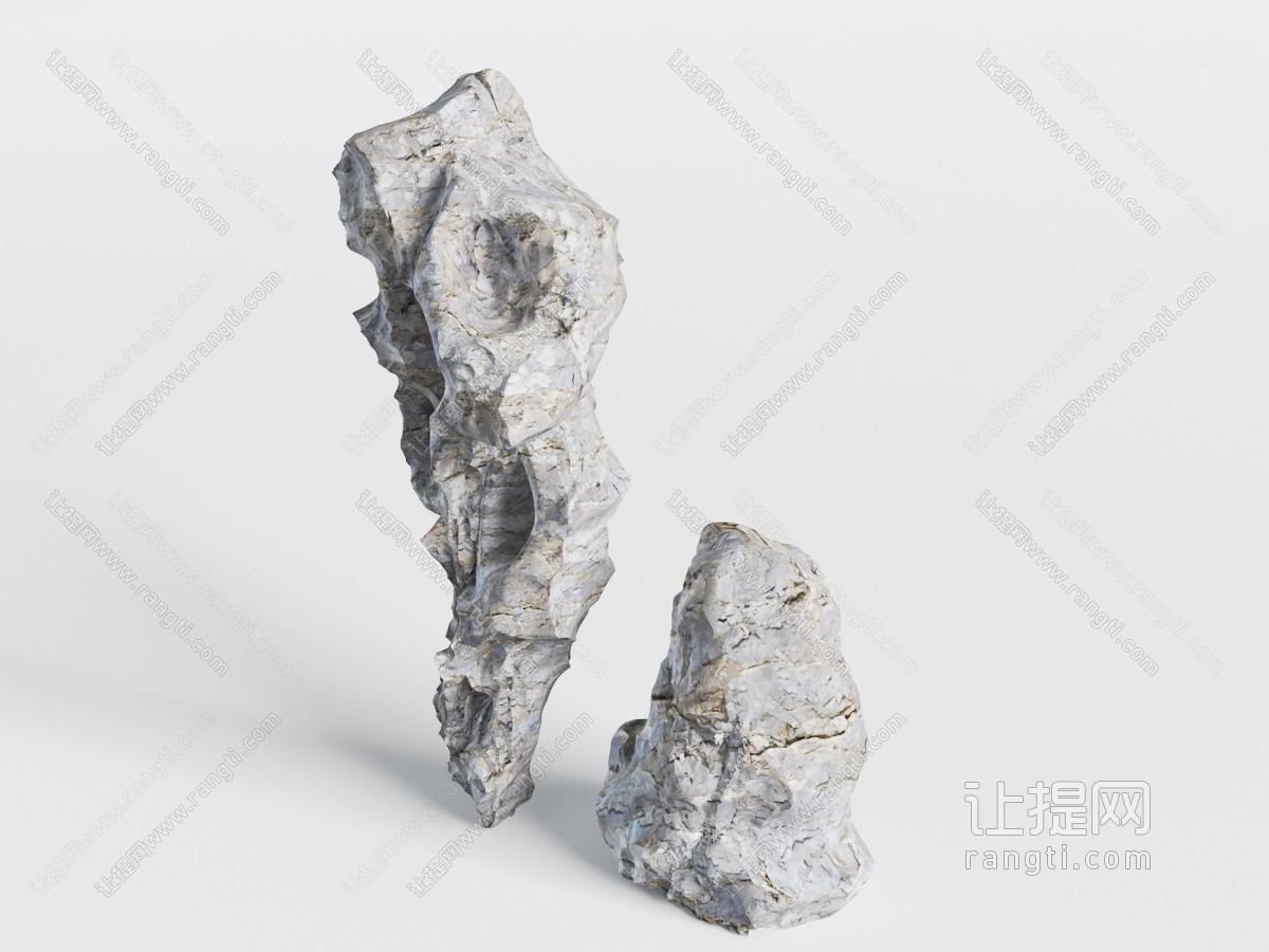 中式假山石头