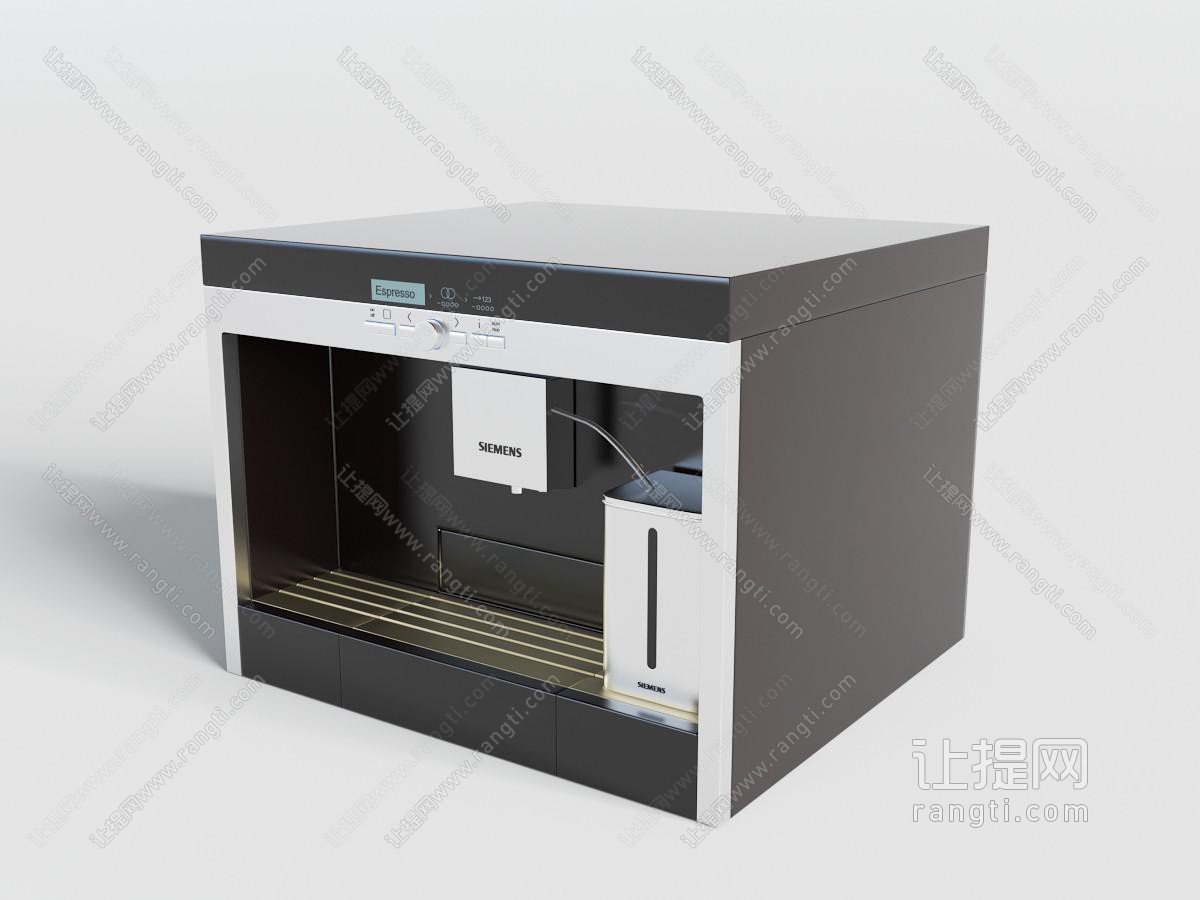 现代嵌入式全自动咖啡机厨房电器
