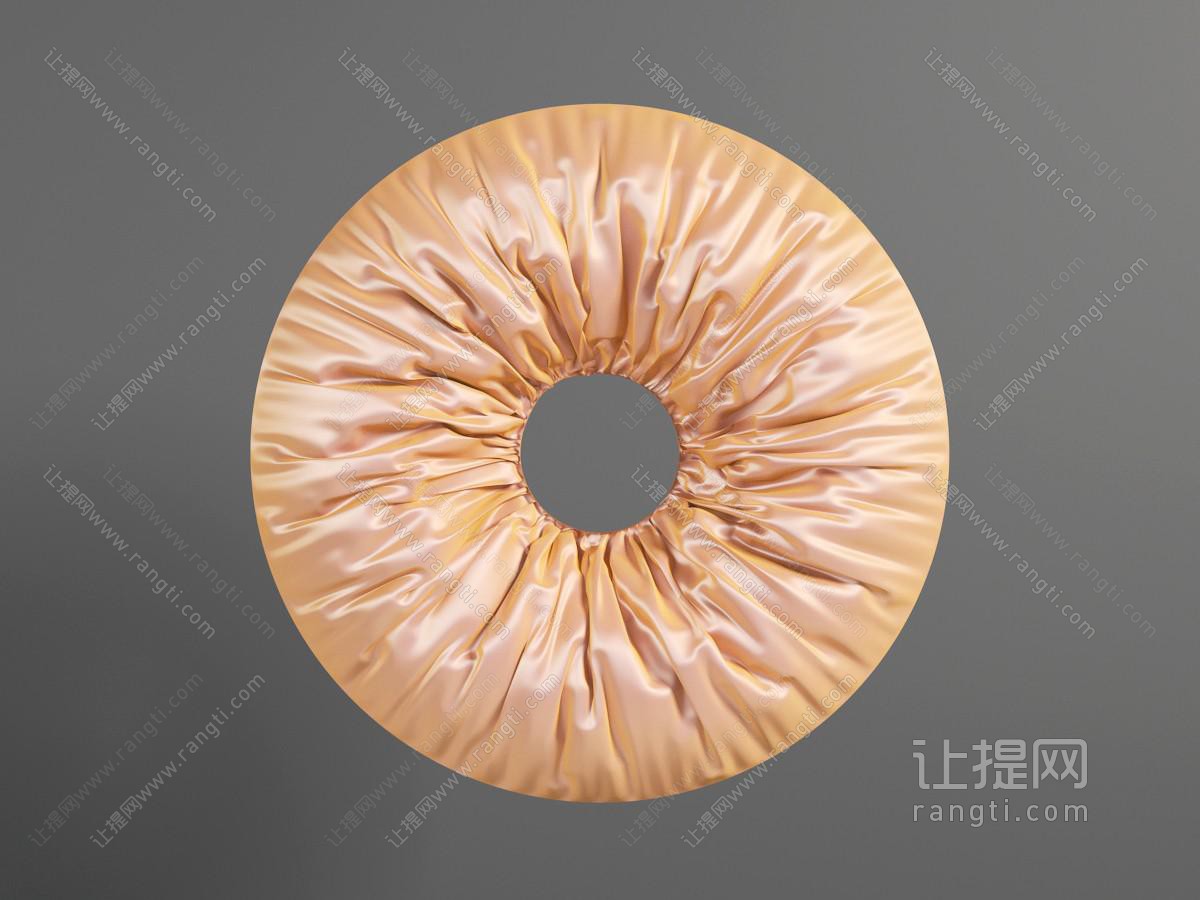 现代圆孔形靠垫抱枕