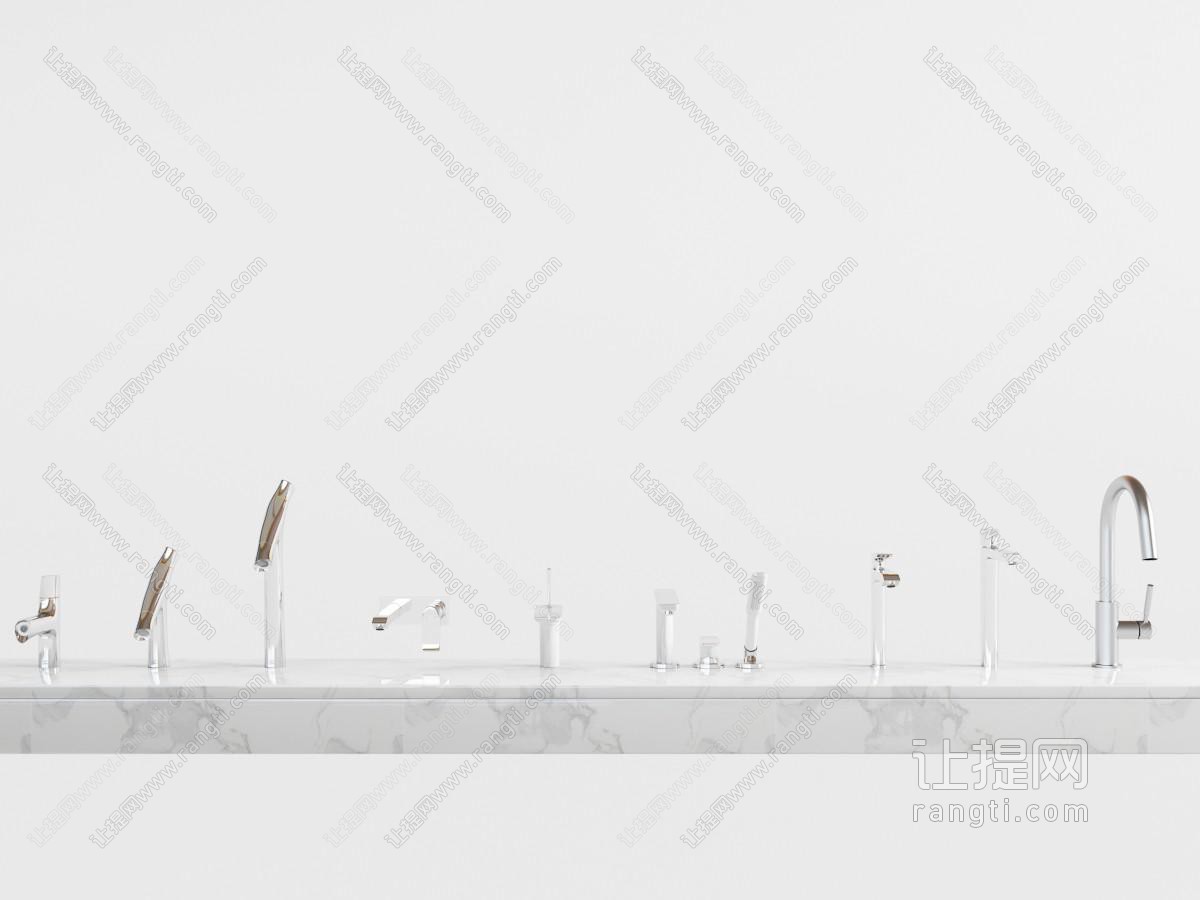 现代不锈钢水龙头