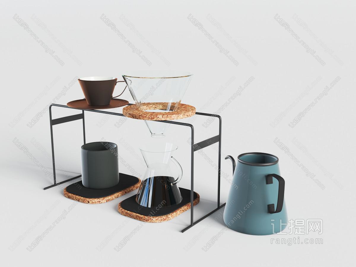 挂耳咖啡玻璃过滤器、冲泡咖啡壶工具