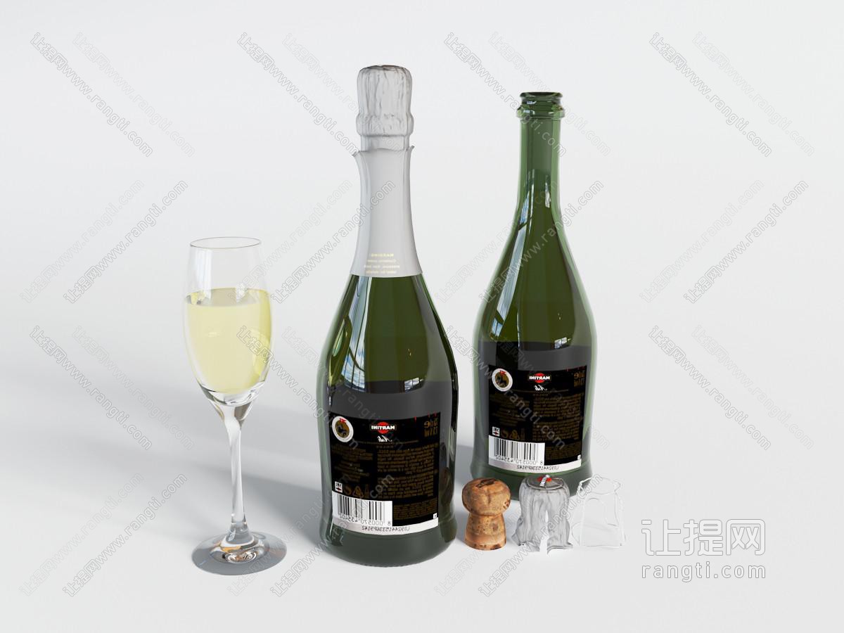 酒瓶酒杯