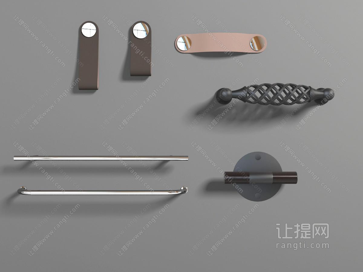 拉手挂杆五金构件