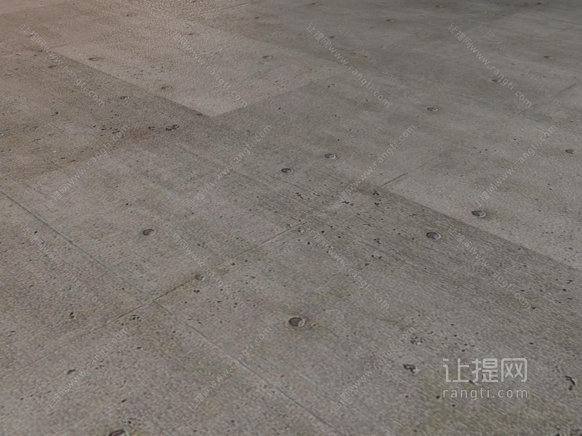 中式水泥地面拼花