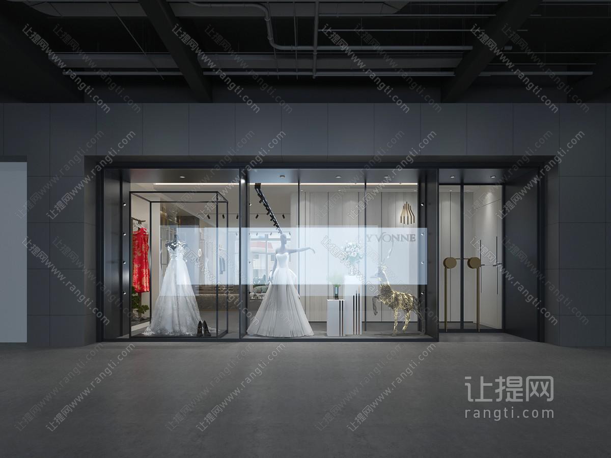 工业风婚纱店
