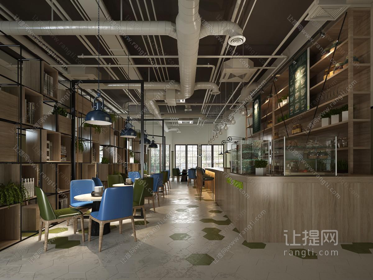 工业风咖啡厅