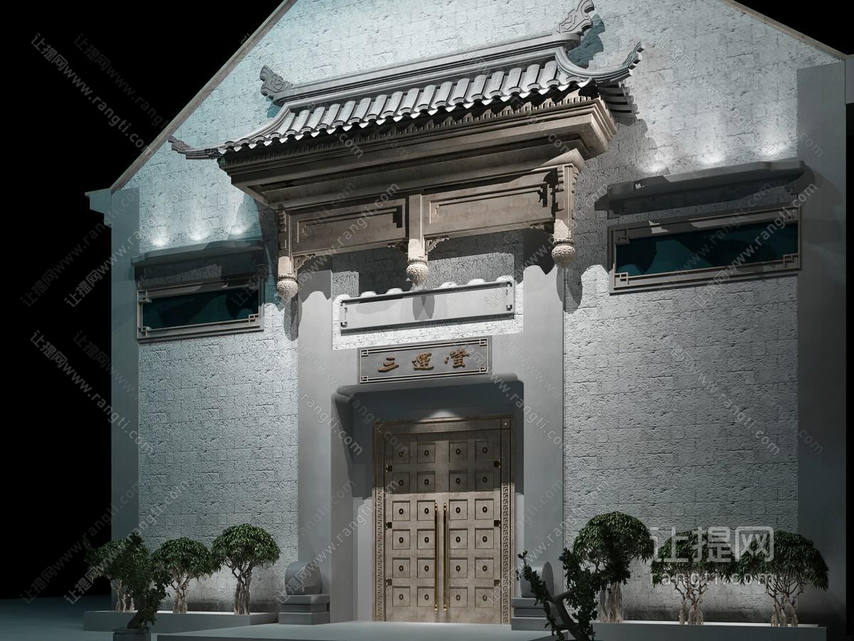 中式古典门头