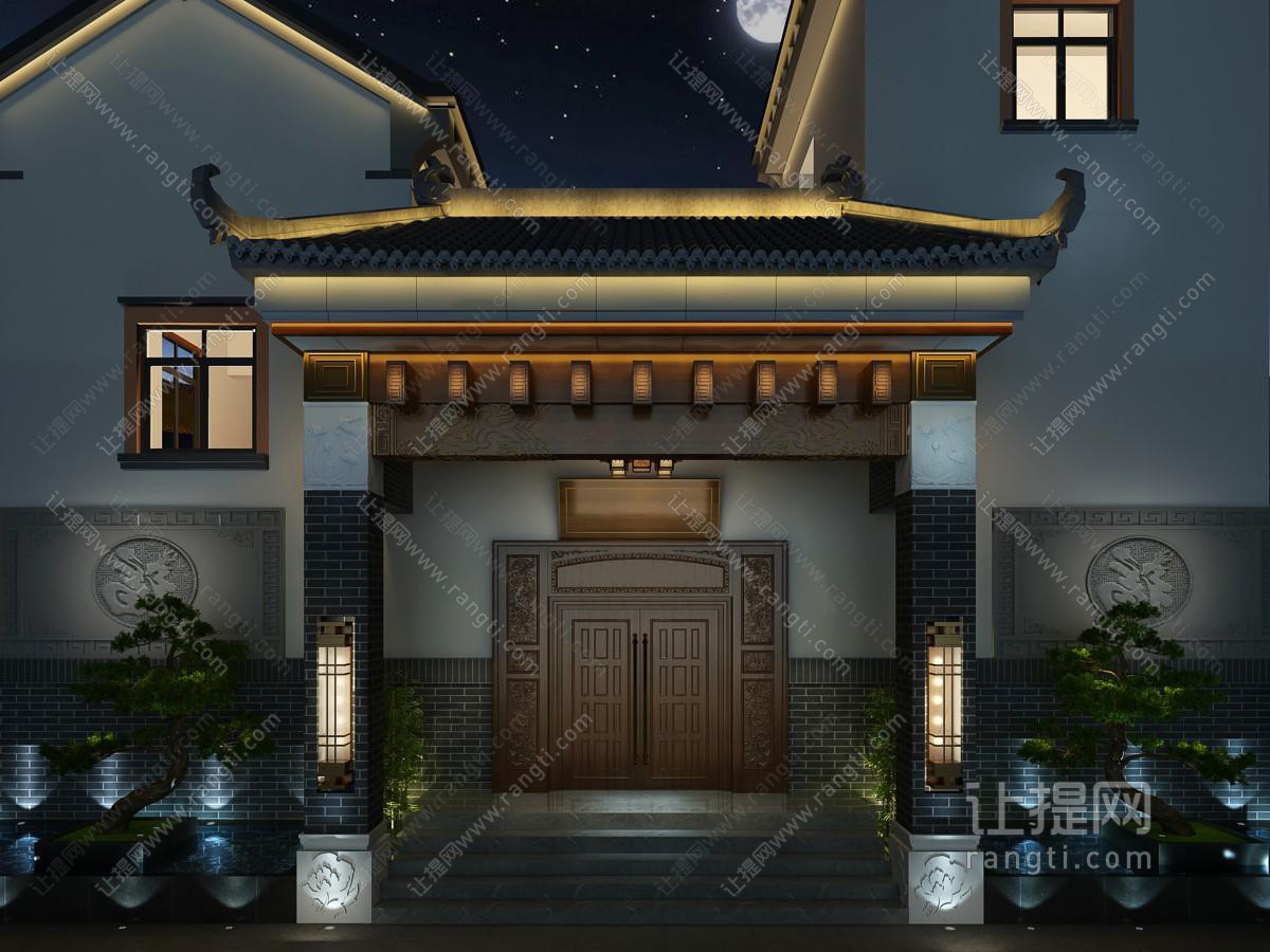 新中式门头