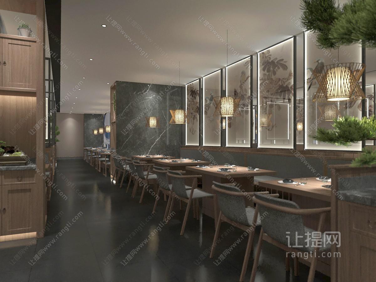 新中式餐馆饭店火锅店