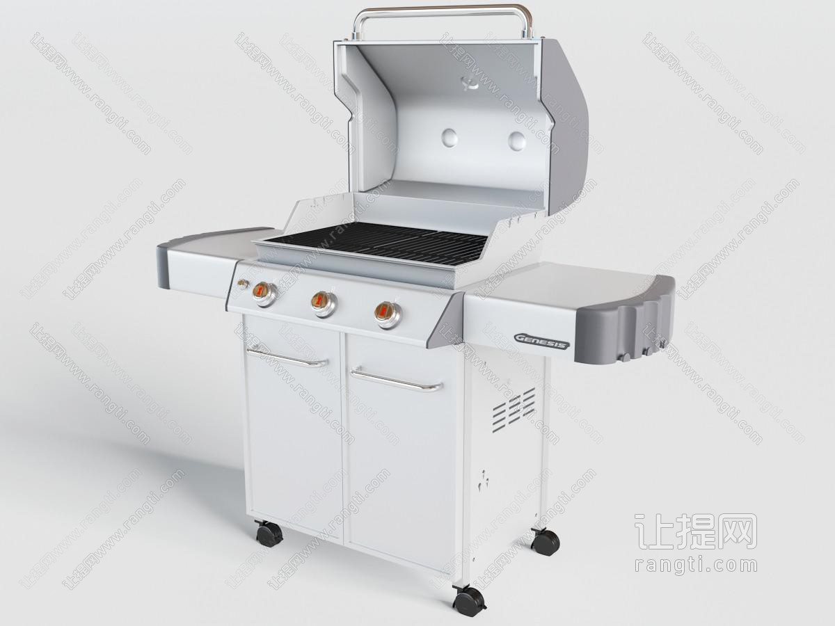 现代电烤箱烧烤架厨房电器