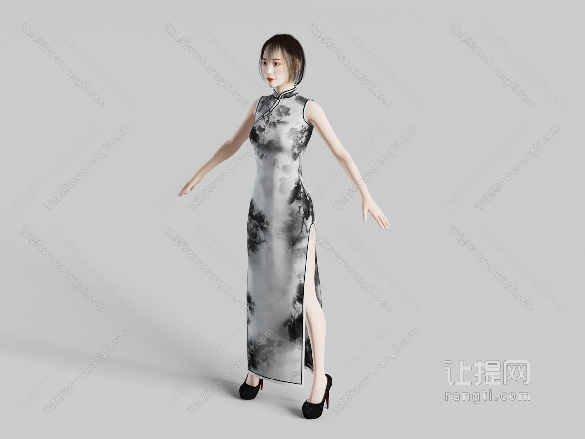 穿旗袍的女人