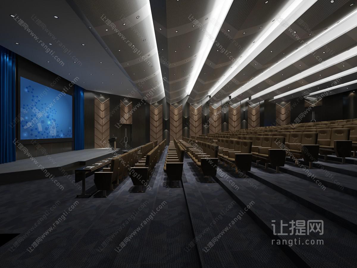 后现代会议室报告厅