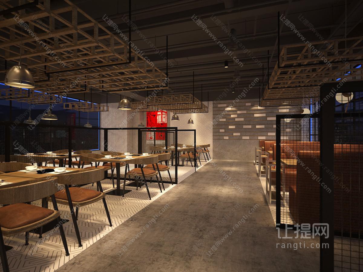 工业风餐馆饭店