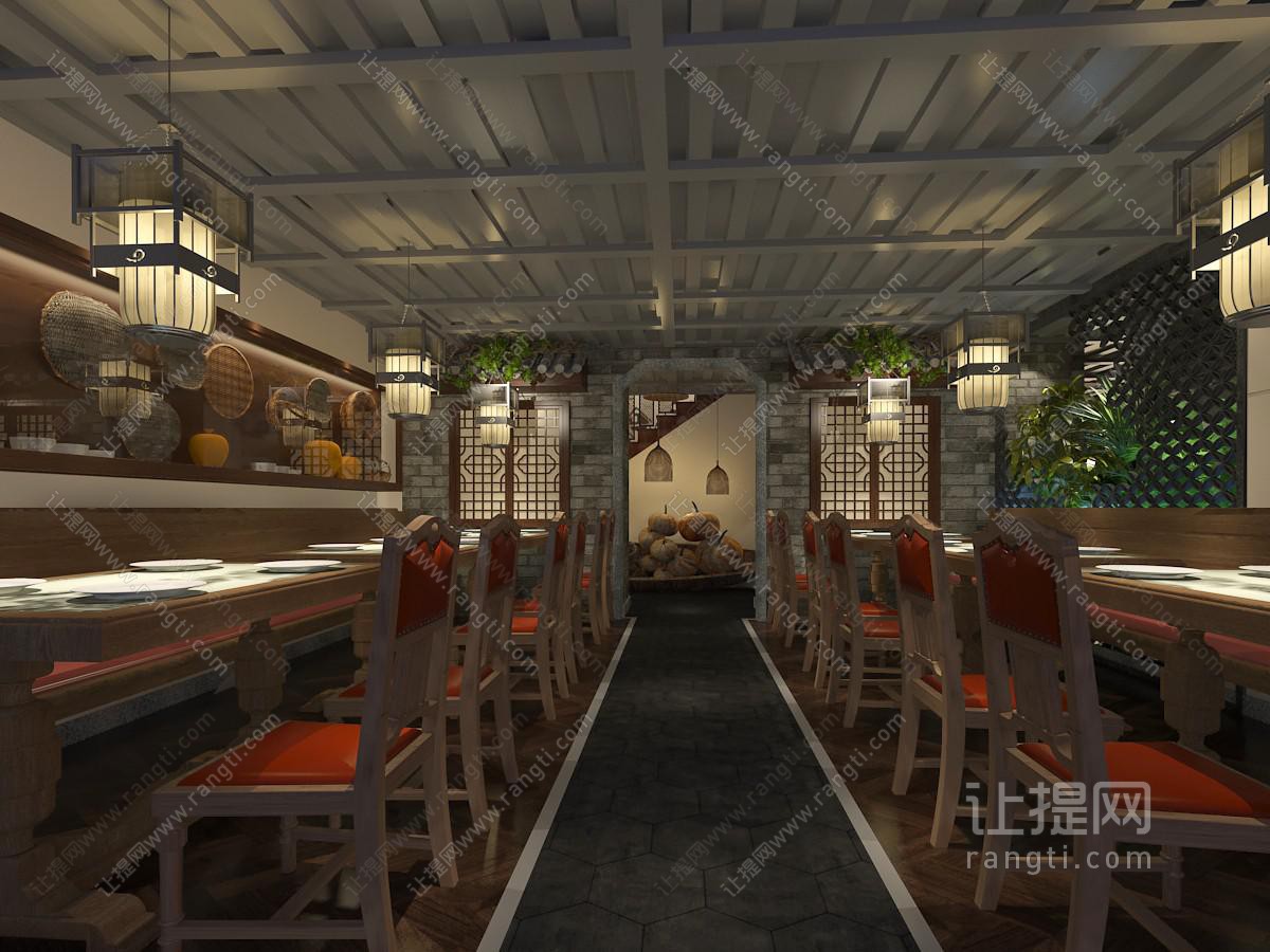 新中式餐馆饭店