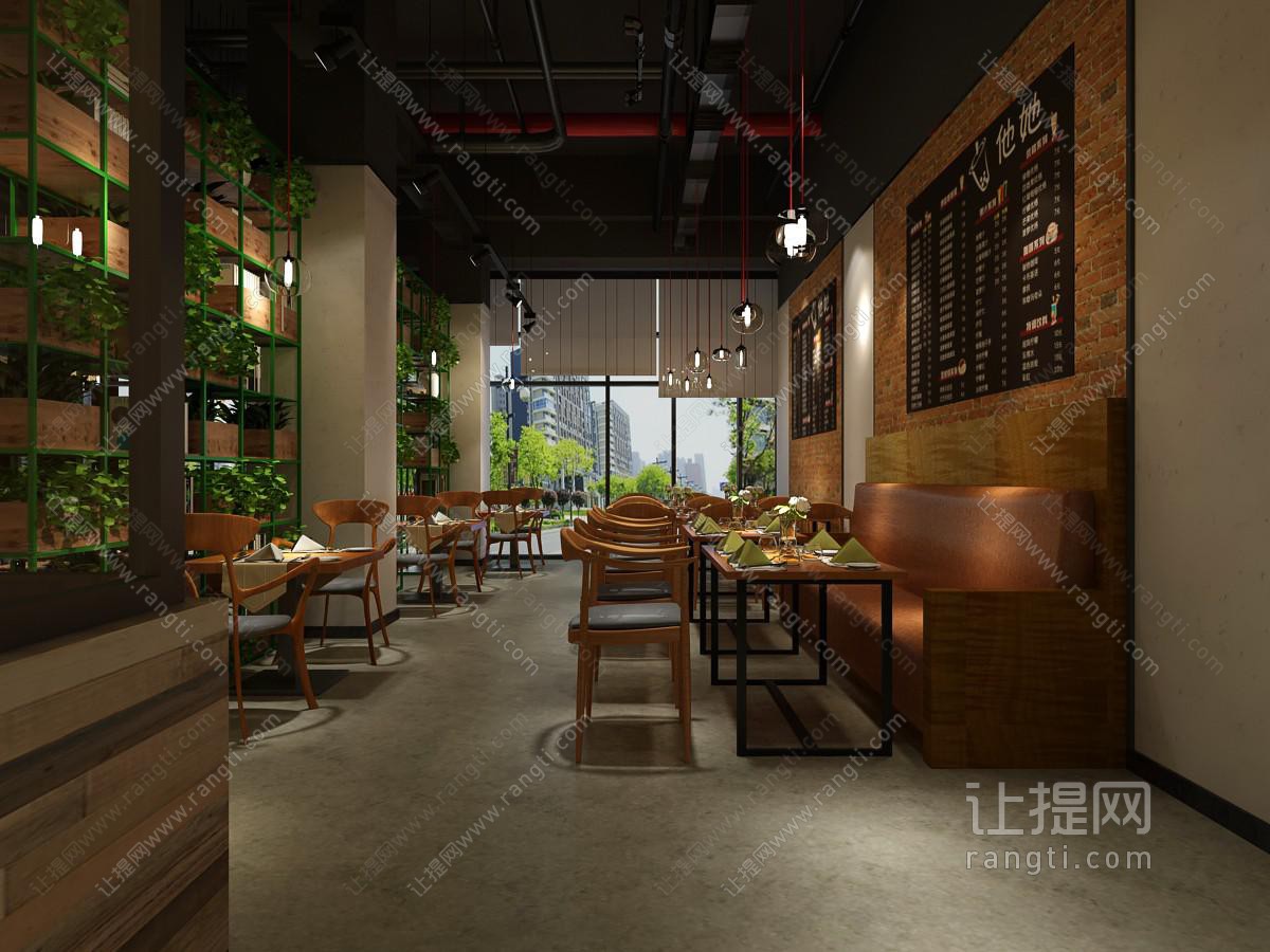 工业风餐馆饭店