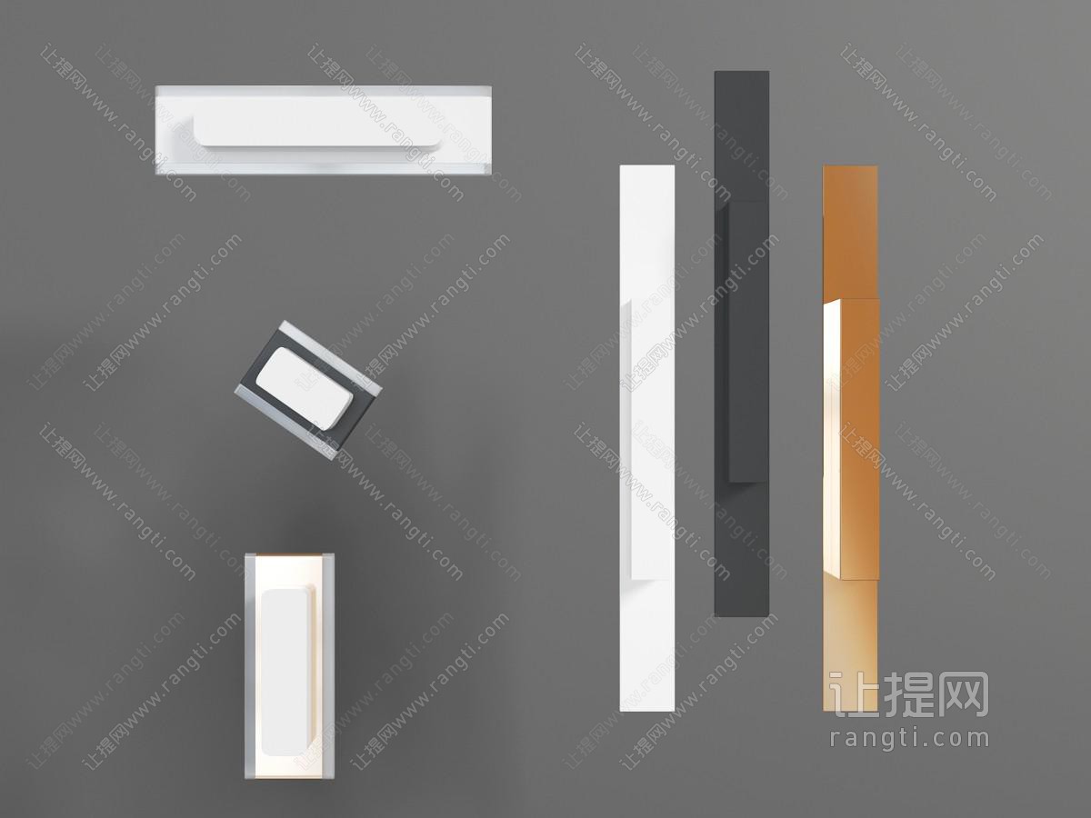 现代金属大门拉手