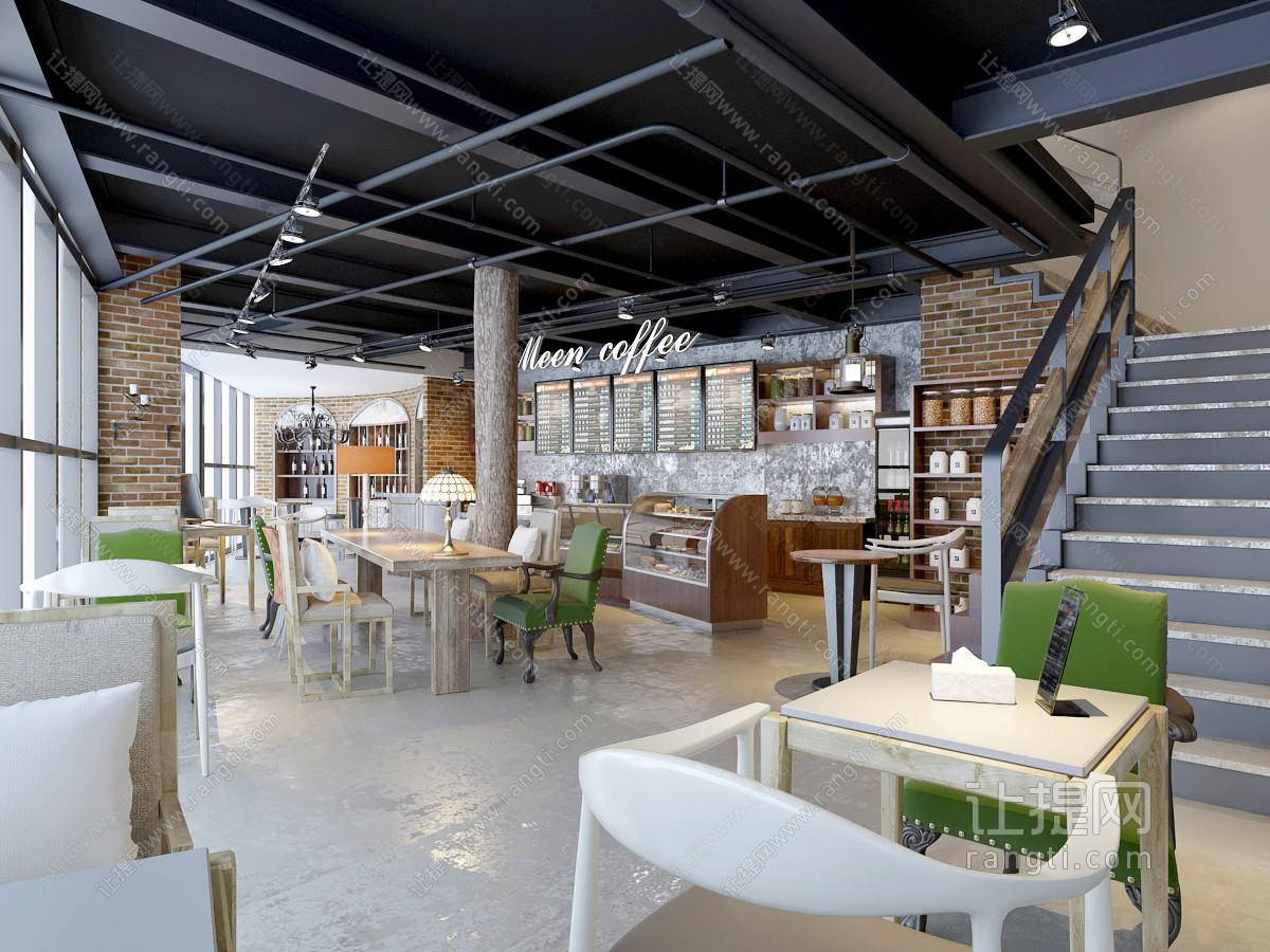 工业风餐馆饭店