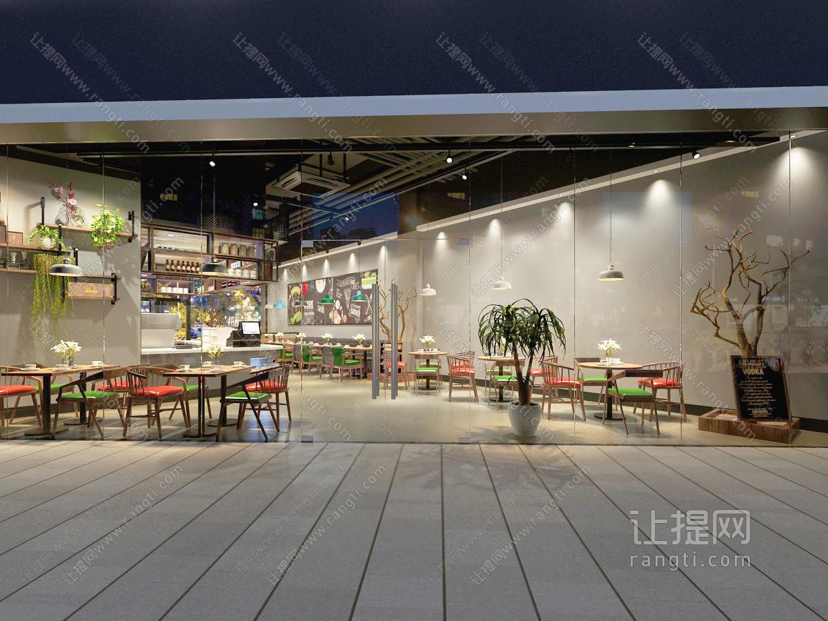 工业风餐馆饭店