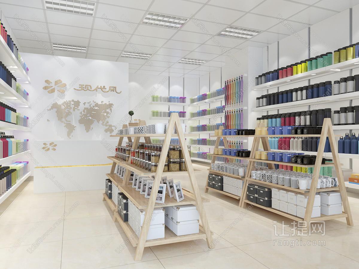 现代茶叶茶具超市