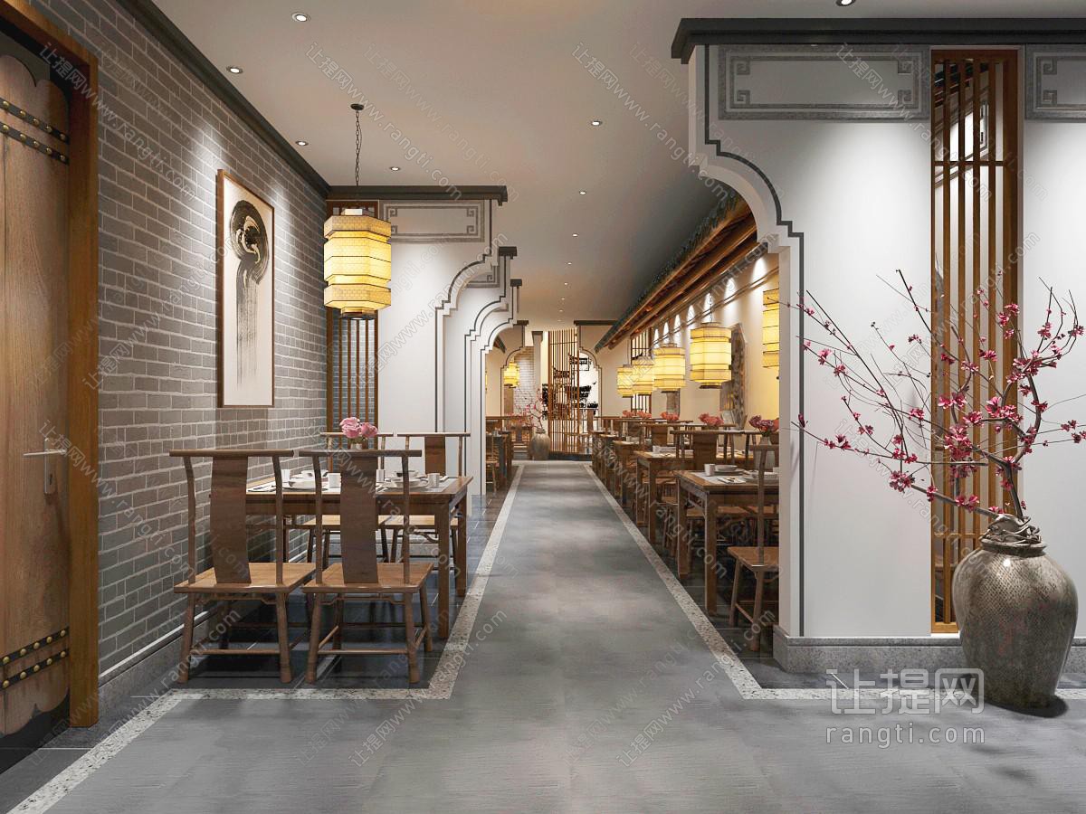 新中式餐饮餐馆饭店