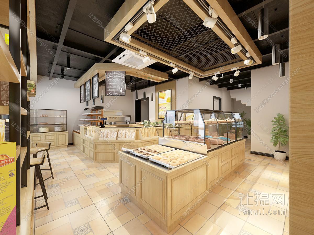 北欧蛋糕面包房甜品店